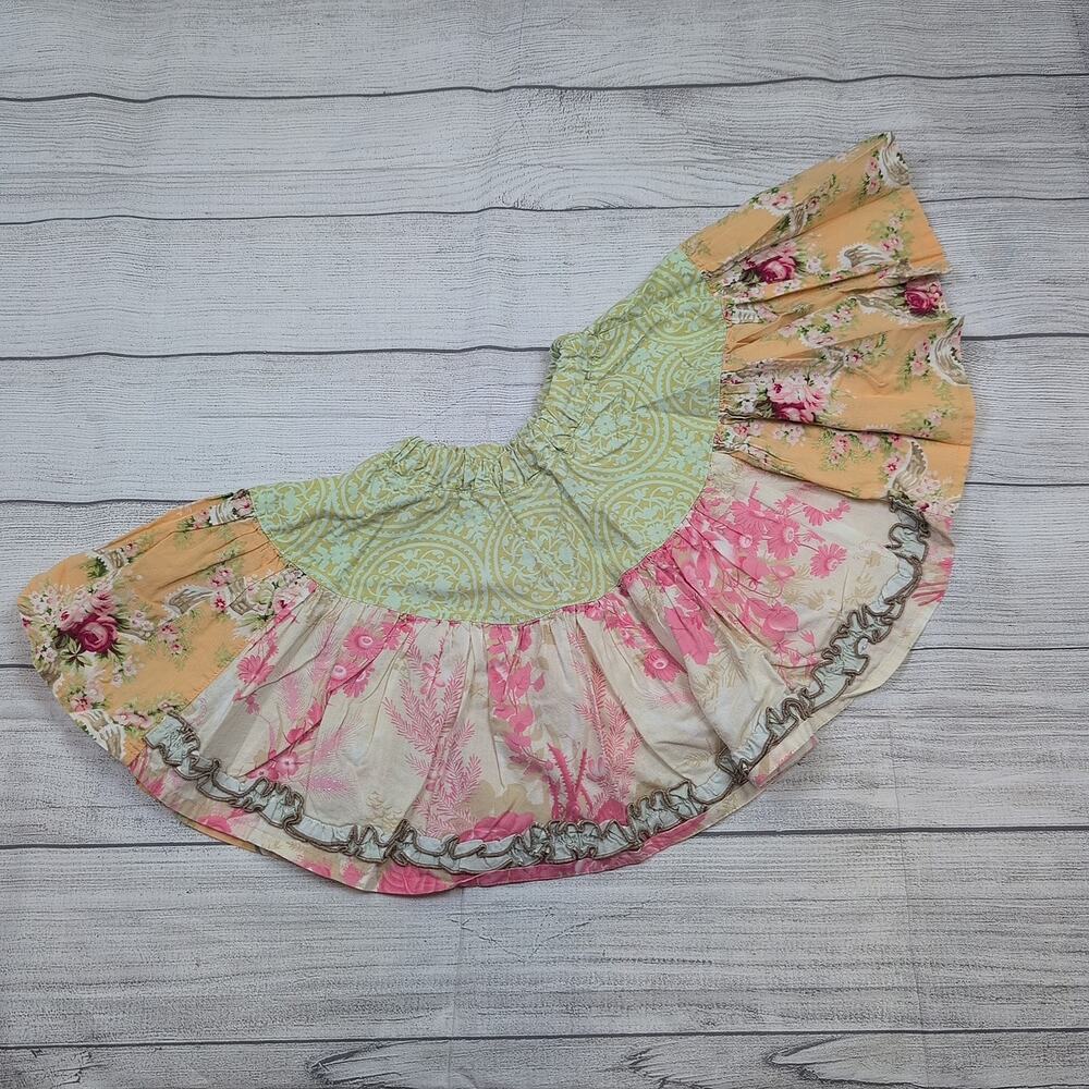 2 Matilda Jane Mixed Floral Skirt